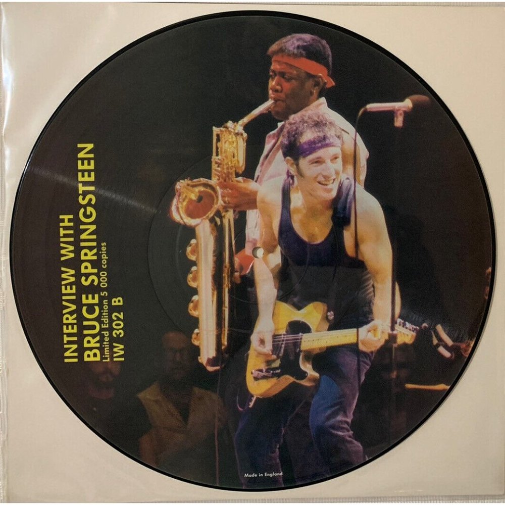 INTERVIEW with BRUCE SPRINGSTEEN Limited Edition PICTURE DISC IW302B